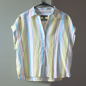 Banana Republic Multicolor Striped Shirt